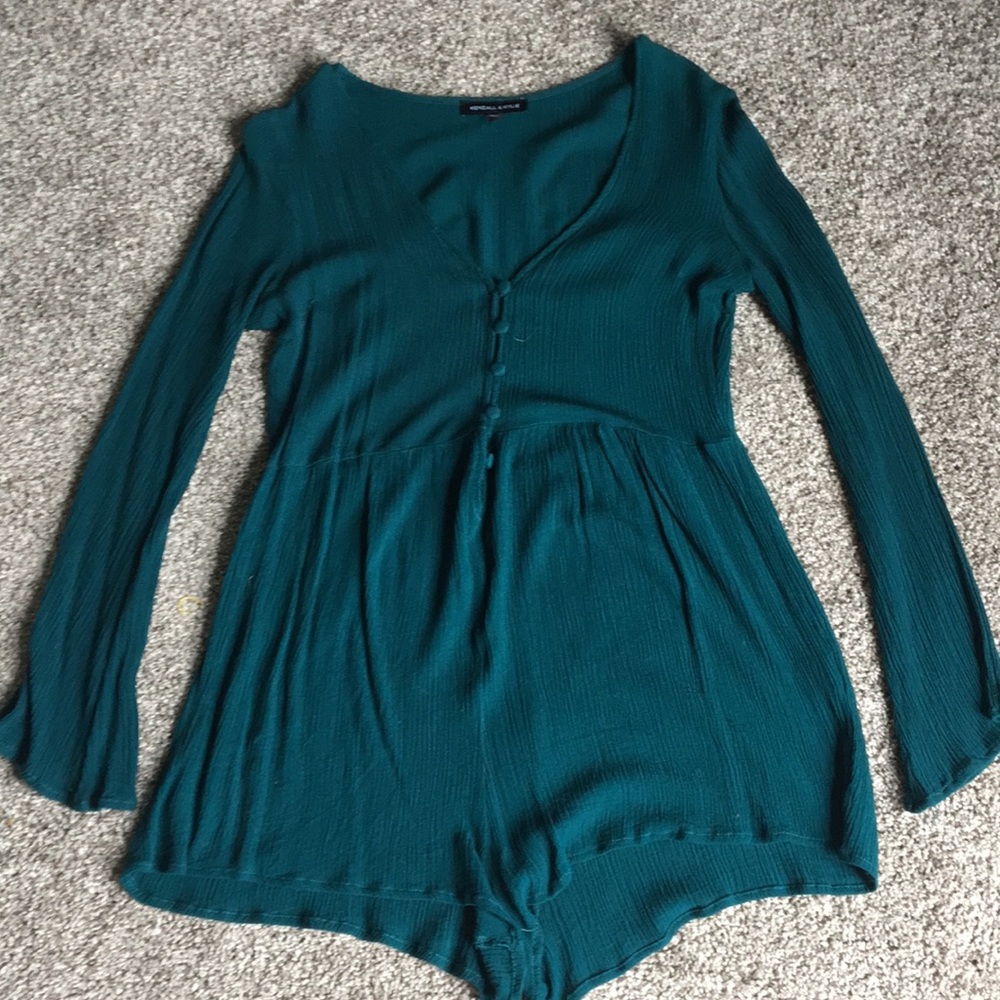 Kendall & Kylie Long Sleeve Romper